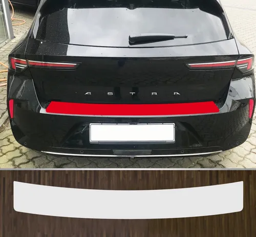 Lackschutzfolie Ladekantenschutz passgenau für Opel Astra L Limousine ab 2022
