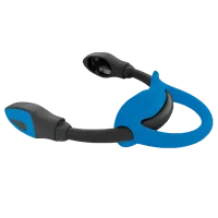 Mares Bungee Fin Strap Coloured - Blau - Gr: XL - Tauchen/Schwimmen - Innovative Flossenbänder mit Stahlfeder für perfekten Sitz, ergonomisches Fersenpad und große Schlaufe für einfache Handhabung, auch mit dicken Handschuhen.