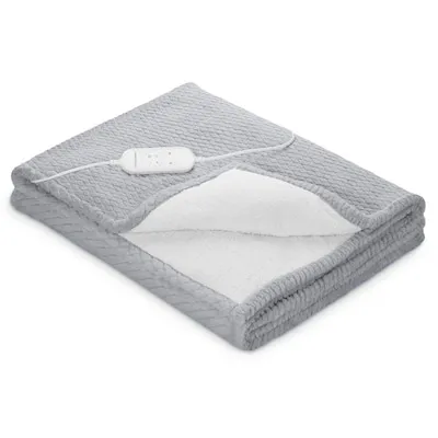 HB 416 Kuschelheizdecke hellgrau
