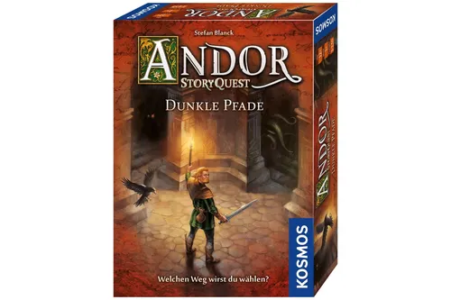 KOSMOS 698973 Die Legenden von Andor - StoryQuest: Spannendes Abenteuerspiel für 1-4 Spieler, sofort spielbereit mit einfachen Regeln und zwei fesselnden Kapiteln