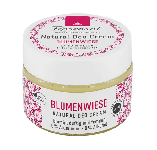 Rosenrot Deo-Creme Deo Creme - Blumenwiese 50g