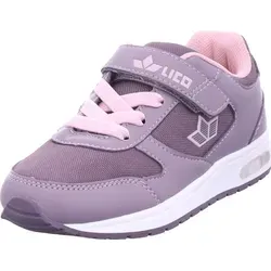 Lico Elvin VS Sneaker, Lila/Rosa, 35 EU - Sneaker für Mädchen mit stabiler TPR-Laufsohle für besten Halt und Komfort beim Spielen und Toben.