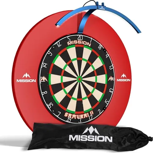 Mission Torus 100 Foldable LED Blue Dart Beleuchtung von Mission Darts