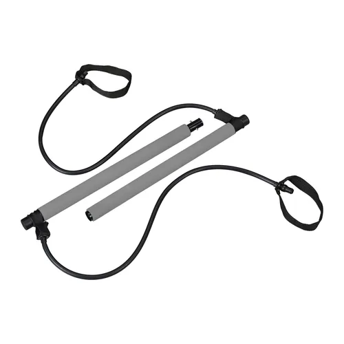 Pilates stange mit widerstandsband Gym-Stick für Zuhause 0,9 kg 93 cm 2-teilig