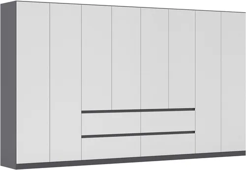rauch Drehtürenschrank MAINZ – Stilvoller Kleiderschrank mit Push-to-Open Funktion