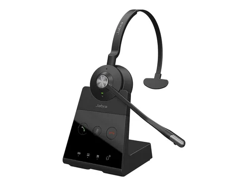 Jabra Engage 65 On-Ear DECT Mono Headset - Skype for Business zertifiziert, drahtlos mit Noise-Cancelling und 150m Reichweite für ungestörte Gespräche