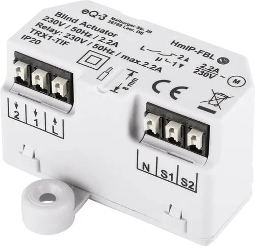 Homematic IP Jalousienaktor Unterputz HmIP-FBL (151398A0C)