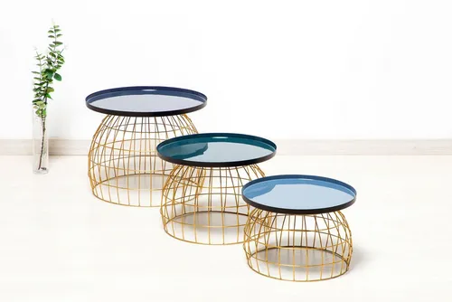 Beistelltische Blau von Kayoom