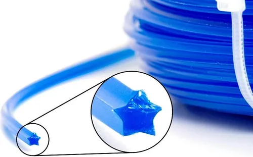 PROFI Mähfaden Trimmer 100 m 5-kant 2,7 mm Ersatzfaden für Fadenkopf ZTG
