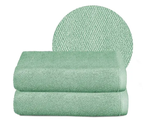 Beautex Handtuch Set Handtuch Set, Made in Europe, Frottier (Multischlaufen-Optik, Frottier Premium Set aus 100% Baumwolle 550g/m)