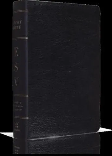 Study Bible ESV Personal Size - Genuine Leather Black - Film, Kunst & Kultur - Hochwertige Studienbibel im handlichen Format mit echtem Leder, ideal für tiefgehende Bibelstudien und persönliche Andachten.