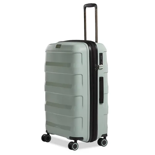 Stratic Straw + Hartschalen-Koffer Trolley M (Mint grün) in gold von STRATIC