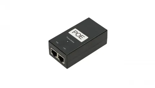 Zasilacz PoE 24V, 1A, 24W, Gigabit, kabel w zestawie Extralink POE-24-24W-G