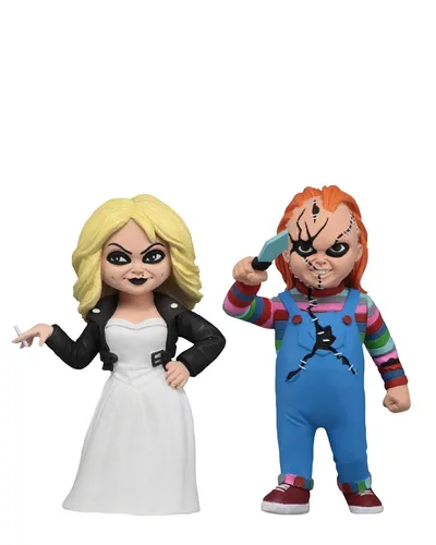 NECA Toony Terrors - Chucky und Tiffany (Bride of Chucky) Figur