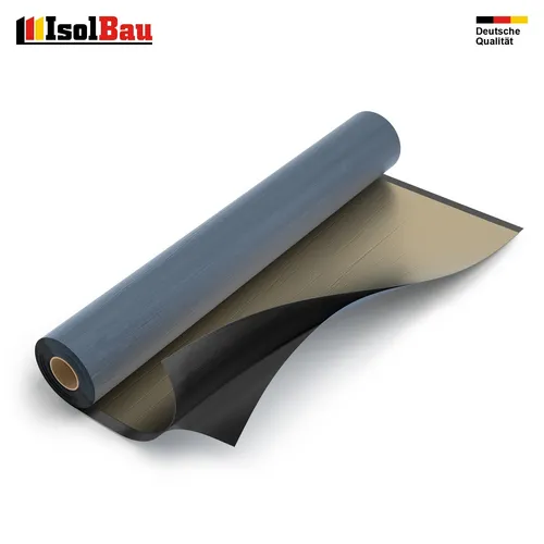 Selbstklebende ALU-KSK Dachbahn Dachfolie Bitumendachbahn Dunkelgrau – 5 m²