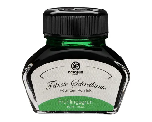 OCTOPUS Fluids Füllhaltertinte, Schreibtinte im Tintenglas Frühlingsgrün 30ml Tintenglas (Set, 0-tlg)