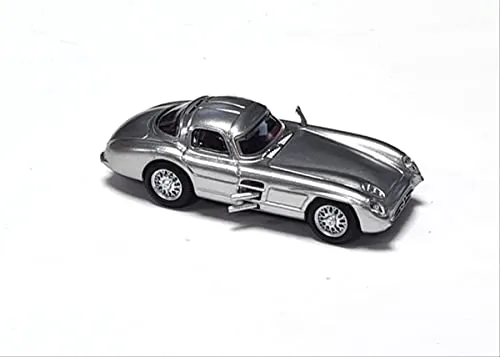 LE Grand Collection LE87300 H0 Mercedes Benz 300 SLR Uhlenhaut Coupe, Silber, innen rot