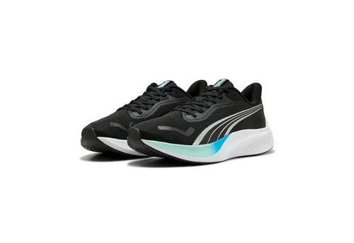 PUMA POUNCE LITE Laufschuh schwarz 47 EU - Sportliche Laufschuhe für Herren in Größe 47, mit SOFTFOAM+ Dämpfung für hohen Komfort beim Laufen. Ideal für neutrale Pronation und vielseitigen Einsatz.