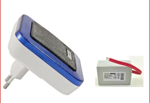 Klingelerweiterung Funk - Funkklingel für bestehende Klingelanlage - Türklingelanlage mit 32 Melodien und kabellosem Sender, der ohne Batterie funktioniert. Ideal für Zuhause, Schule oder Geschäft mit einer Funkreichweite von bis zu 100 Metern.