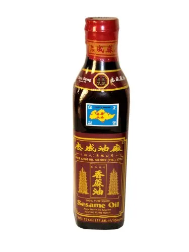 Chee Seng - Sesamöl aus geröstetem weißem Sesam - 375ml