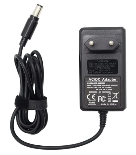 ENJOY-UNIQUE 24.35V/16.75V Netzteil Ladekabel Ladegerät für Dyson DC30 DC31 DC34 DC35 DC44 DC45 DC56 DC57 DC43h 917530-01 917530-02 965875-05 17530-02 17530-03 Vacuum Cleaner Staubsauger Akku
