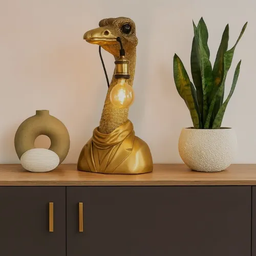 Tischleuchte in gold von Online Fuchs