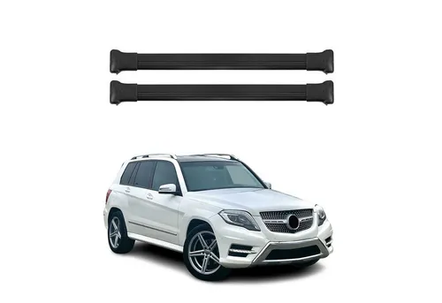 OMAC Dachträger für Mercedes GLK X204 (2008-2015) - 75kg Aluminium - Leichter, abnehmbarer Dachträger aus Aluminium für vielseitige Nutzung. Ideal für Reisen, robust und wasserbeständig, passend für den Mercedes GLK X204.