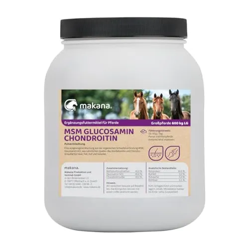 Makana MSM Glucosamin Chondroitin Pulver 2 kg Dose