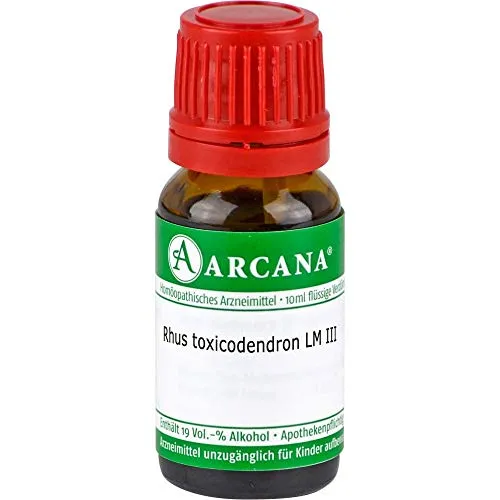 Produktbild ARCANA Dr. Sewerin GmbH & Co.KG RHUS TOXICODENDRON LM 3 Dilution 10 ml 13053541