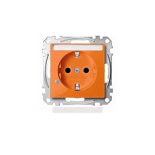 Steckdosen Orange von Merten SCHUKO-Steckdose Steckdosen