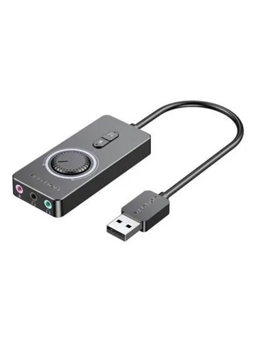 Externe USB 2.0 Audiokarte Vention CDRBF (schwarz)