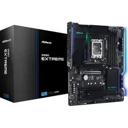 ASRock Z690 Extreme Mainboard - Mainboard mit Intel® Z690 Chipsatz, ideal für Gaming-PCs, unterstützt 4x DDR4 RAM für hohe Leistung und Stabilität.