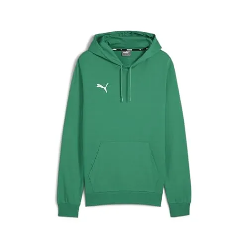 PUMA Herren Teamgoal Casuals Hoody Pullover Sport Green-puma White - Trainingsbekleidung mit hervorragender Bewegungsfreiheit, ideal für sportliche Aktivitäten und Freizeit.