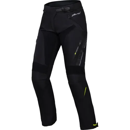 iXS Carbon-ST Textilhose Damen schwarz 3XL - Sportliche Motorrad-Textilhose für Damen, wasserdicht und atmungsaktiv mit Stretch-Einsätzen für optimalen Tragekomfort und Bewegungsfreiheit. Mit geprüften Protektoren für Sicherheit und zwei Ventilationsöffnungen für angenehmes Fahren.