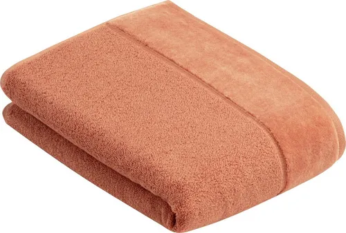 Vossen Badetuch Pure - Elegantes Frottier mit Veloursbordüre - Badetücher aus hochwertiger Baumwolle, vegan und mit edler Veloursbordüre. Genießen Sie ein angenehmes Hautgefühl und setzen Sie stilvolle Akzente in Ihrem Badezimmer.