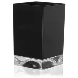 Kartell by Laufen Boxy Zahnbürstenhalter, Schwarz in schwarz von Kartell