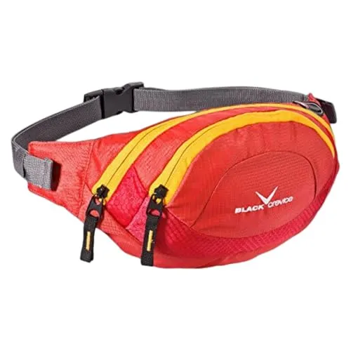 Black Crevice Sport Bauchtasche, Wandern, Trekking, Outdoor; BCR241003; rot