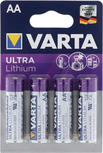 Produktbild VARTA Ultra Lithium Mignon AA Batterien 4er Pack