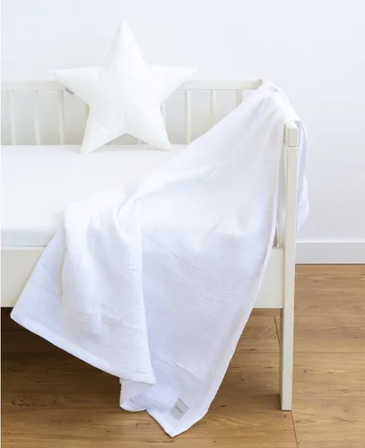 Babydecke Babydecke Musselin Baumwolle Tagesdecke Decke 95x95 120x120 150x200 cm, Loolay, LOOLAY Musselin Tagesdecke, atmungsaktiv, weich & leicht!
