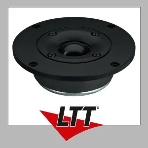 MONACOR DTM-104/8 HiFi-Dome-Tweeter - Hochtöner mit universeller Markenkompatibilität, ideal für hochwertige Audiowiedergabe und klaren Klang.