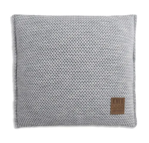 KNIT FACTORY Maxx Kissen Grau 50x50 cm in grau von Knit Factory
