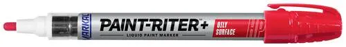 Markal Paint-Riter+ Oily Surface HP 96962 Lackmarker Rot 3mm