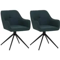 MCW Esszimmerstuhl MCW-O47 (Set, 2 St) in petrol von MCW
