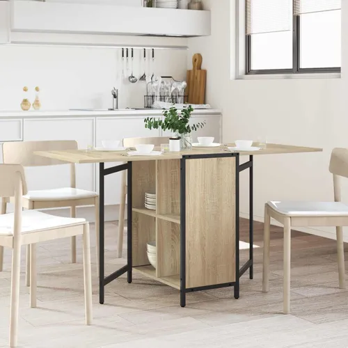 Maison Exclusive Esstisch 144 x 60 x 75 cm aus Holzwerkstoff Sonoma-Eiche