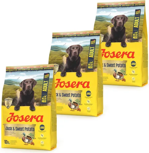 Josera M/M Adult Duck & Sweet Potato 3 x 3 kg