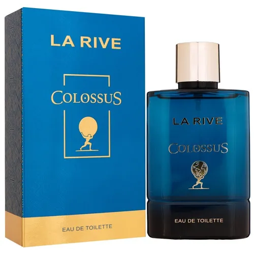 La Rive COLOSSUS Eau de Toilette für Herren 90ml - Herrenparfüm mit holzigem Amber-Duft, langanhaltend und ideal für den täglichen Gebrauch. Erleben Sie frische Kopfnote von grünem Apfel und Zitrone!