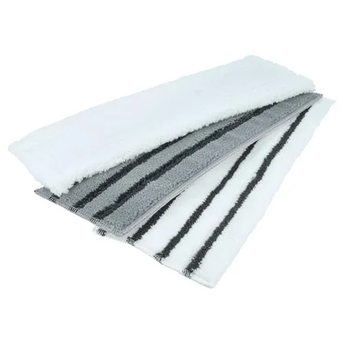 vhbw 3X Wischbezug kompatibel mit Kärcher SC 3 EasyFix, Upright Dampfreiniger - 1x Soft-Bodentuch, 1x Power Scrub-Pad, 1x Scrub-Pad