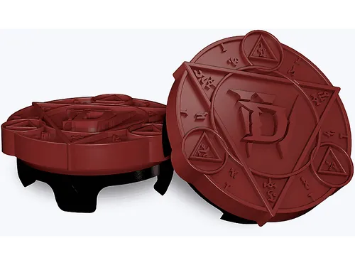 STEELSERIES KontrolFreek Diablo IV für Playstation 5 & 4, Thumbstick, Rot/Schwarz