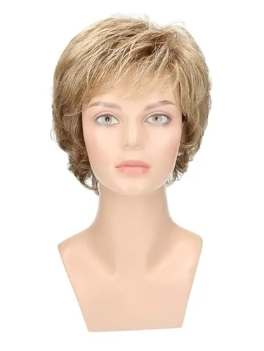 Perücke Iris aus hochwertigem Kunsthaar, kaum von Echthaar zu unterscheiden