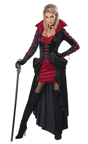 Déguisement vampire a laçages luxe femme Jadeo
